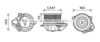 AVA QUALITY COOLING CN8293 Electric Motor, interior blower